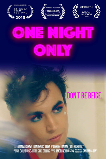Poster de Curta One Night Only (2017)