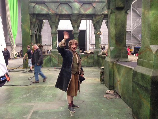 Martin Freeman, o Bilbo Bolseiro, se despede das gravações de “O Hobbit”