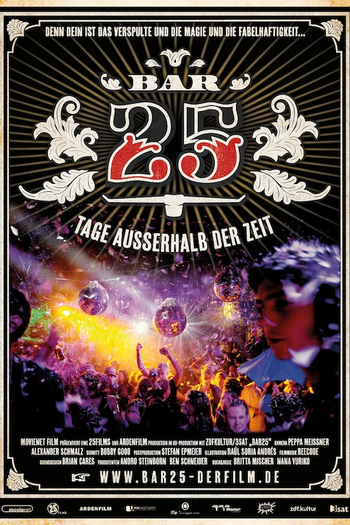 Poster de Filme Bar 25 Dias Fora do Tempo (2012)