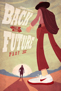 De Volta Para o Futuro 3 - Poster / Capa / Cartaz - Oficial 3