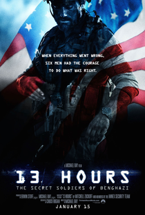 13 Horas - Os Soldados Secretos de Benghazi - Poster / Capa / Cartaz - Oficial 7