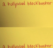 A Hollywood Blockbuster
