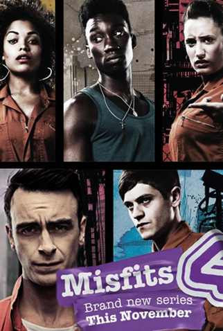 Poster 2 de Série Misfits (4ª Temporada) (2012)