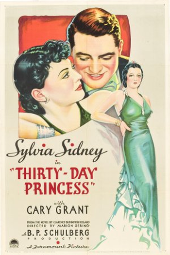 Poster de Filme Princesa Por Um Mês (1934)