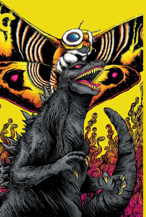 Godzilla Contra a Ilha Sagrada - Poster / Capa / Cartaz - Oficial 4