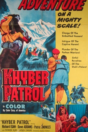 Poster de Filme A Patrulha Khyber (1954)