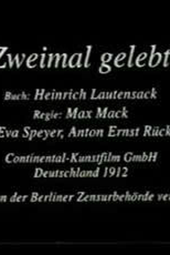 Poster de Curta Duas Vidas (1912)