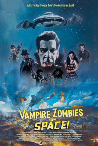Poster 1 de Filme Vampire Zombies…from Space! (2024)