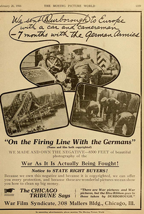 On the Firing Line with the Germans - Poster / Capa / Cartaz - Oficial 1