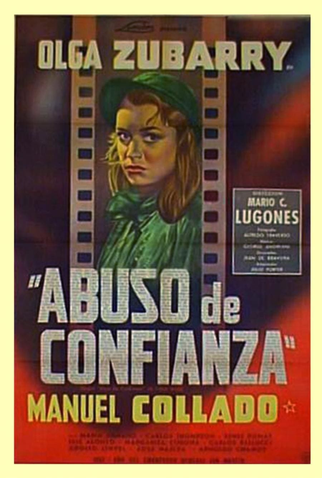 Poster 1 de Filme Abuso de confianza (1950)