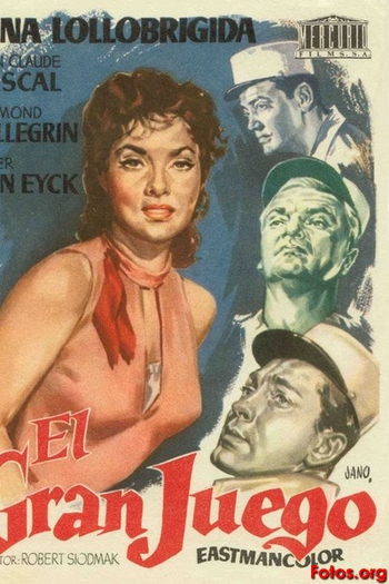 Poster de Filme A Grande Paixão (1954)