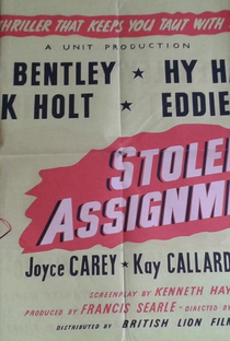 Stolen assignment - Poster / Capa / Cartaz - Oficial 2