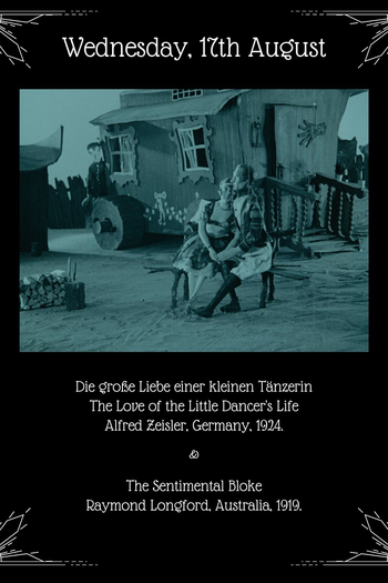 Poster de Curta Die große Liebe einer kleinen Tänzerin (1924)