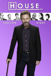Dr. House (8ª Temporada) - Poster / Capa / Cartaz - Oficial 1