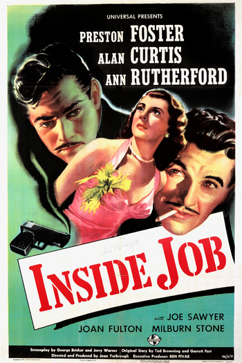 Poster de Filme Inside Job (1946)