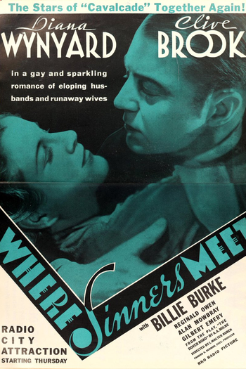Poster de Filme Onde Pecadores se Encontram (1934)