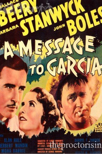 de Filme Mensagem a Garcia (1936)