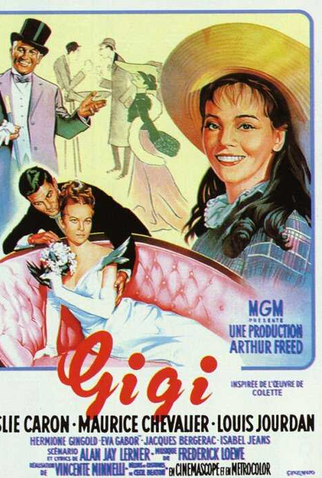 Poster 6 de Filme Gigi (1958)
