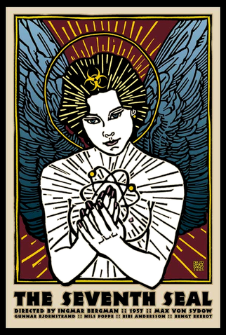 Poster 6 de Filme O Sétimo Selo (1957)