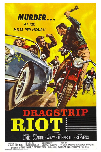 Poster de Filme Dragstrip Riot (1958)