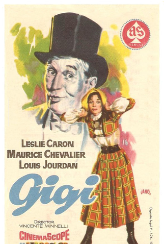 Poster 5 de Filme Gigi (1958)