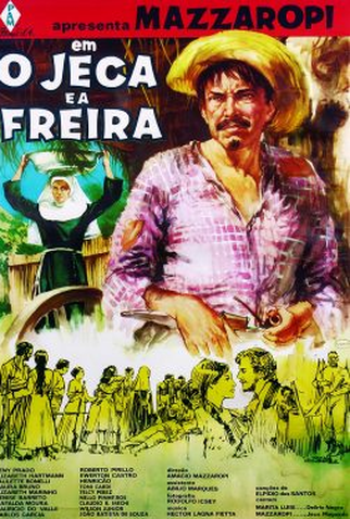 Poster 2 de Filme O Jeca e a Freira (1968)