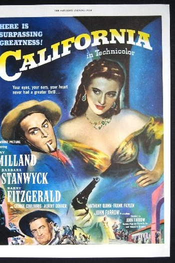 Poster de Filme Califórnia (1947)
