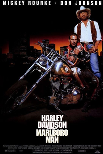 Harley Davidson e Marlboro Man - Caçada Sem Tréguas - Poster / Capa / Cartaz - Oficial 3