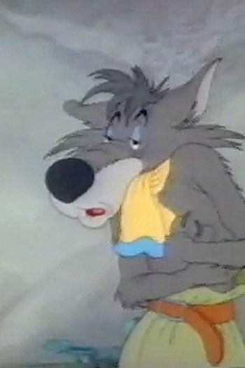 Poster de Curta O Lobo Faminto (1942)