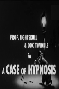 A Case of Hypnosis - Poster / Capa / Cartaz - Oficial 1