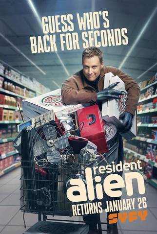 Poster 2 de Série Resident Alien (2ª Temporada) (2022)