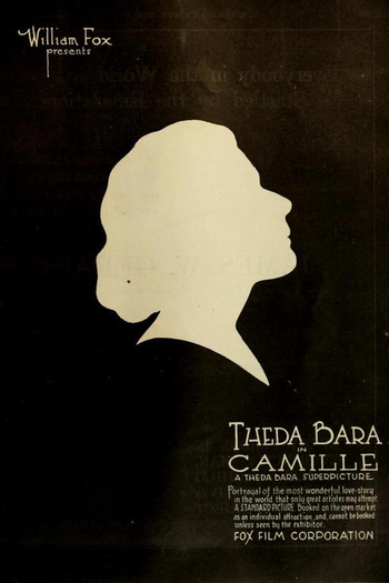 Poster de Filme A Dama das Camélias (1921)