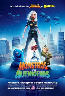 Monstros vs. Alienígenas - Poster / Capa / Cartaz - Oficial 1