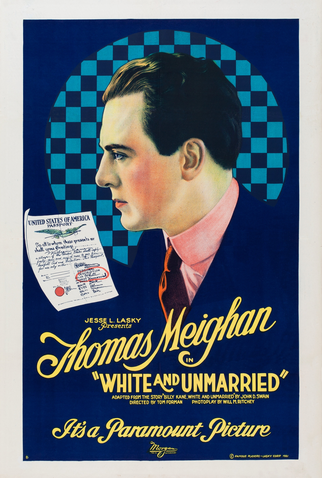 Poster 1 de Filme White and Unmarried (1921)