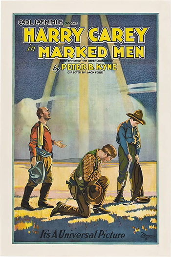 Poster de Filme Homens Marcados (1919)