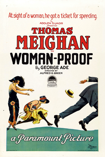 Poster de Filme Woman-Proof (1923)