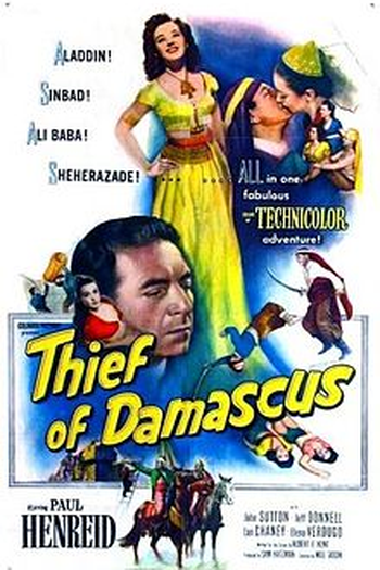 Poster de Filme A Princesa de Damasco (1952)
