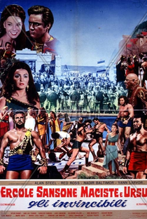 Hércules, Sansão, Maciste e Ursus, Os Invencíveis - Poster / Capa / Cartaz - Oficial 3
