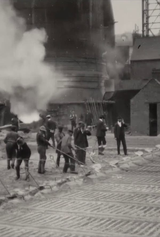 Poster 1 de Curta Tapping a Blast Furnace (1899)