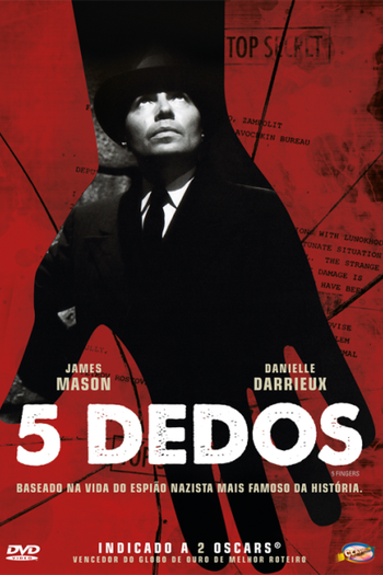  de Filme Cinco Dedos (1952)