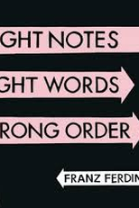 Right Notes, Right Words, Wrong Order (Right Notes, Right Words, Wrong Order - Live at Konk Studios)