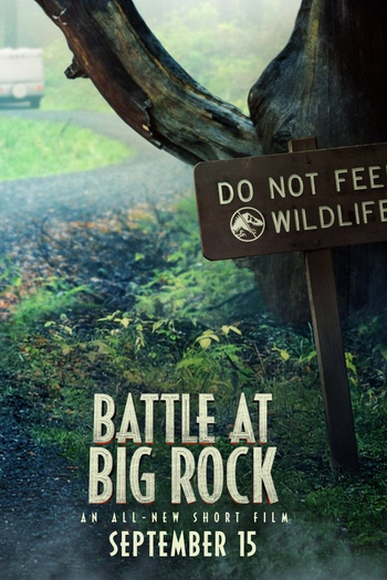 Poster de Curta Jurassic World: A Batalha de Big Rock (2019)