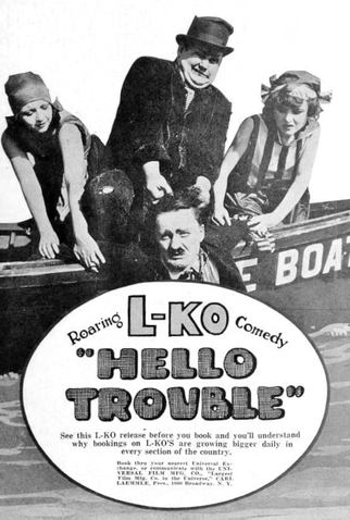 Poster 1 de Curta Hello Trouble (1918)