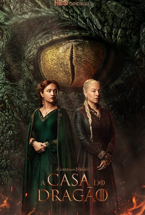 A Casa do Dragão (1ª Temporada) - Poster / Capa / Cartaz - Oficial 2