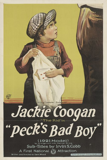 Poster de Filme Mágoas de Criança (1921)