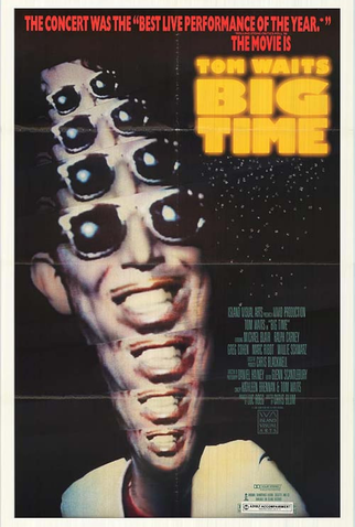 Poster 1 de Filme Tom Waits: Big Time (1988)
