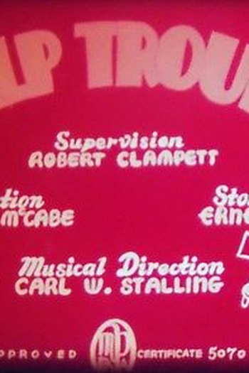 Poster de Curta Scalp Trouble (1939)