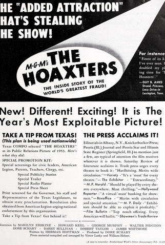 Poster 2 de Curta The Hoaxters (1952)