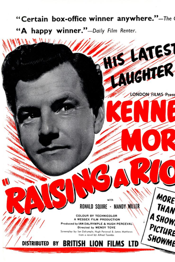 Poster de Filme Raising a Riot (1955)