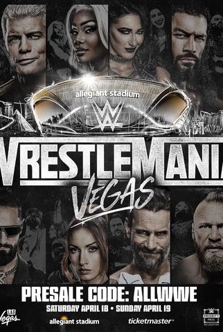 Poster 2 de Filme Wrestlemania 42 (2026)